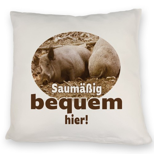 Schwein kissen mit - schwein,