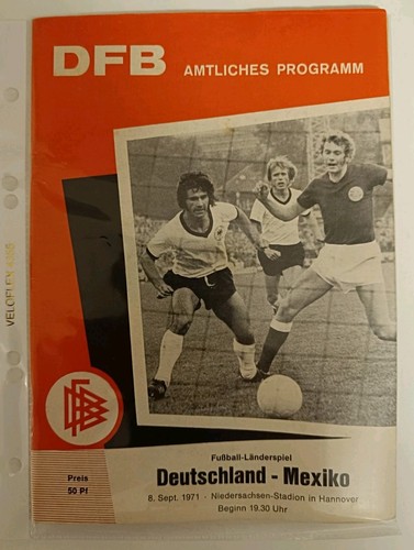 Programmheft fussballprogramm - programmheft,