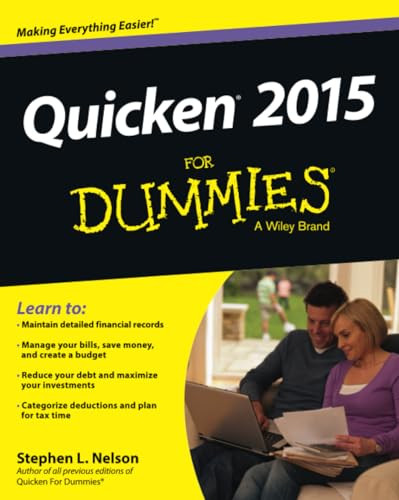Quicken 2015 for dummies - quicken,