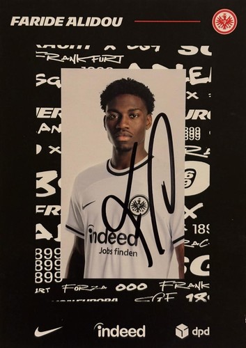 Autogramm eintracht - autogramm,