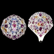 925 Sterlingsilber Ring Birne