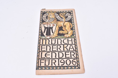 Münchener kalender 1906 - münchener,