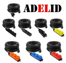 Verlängerungskabel Außen 2-50m IP44 Schuko Stromkabel Stecker Verlangerung 3x1,5