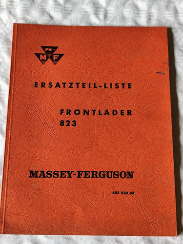 Massey ferguson frontlader - massey, 823
