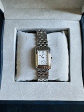 Longines Dolce Vita Damenuhr Unisex Edelstahl Quarz neue Batterie 