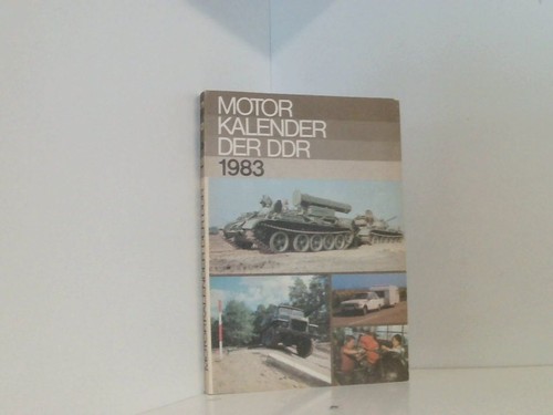 Motorkalender der ddr 1983 - motorkalender,