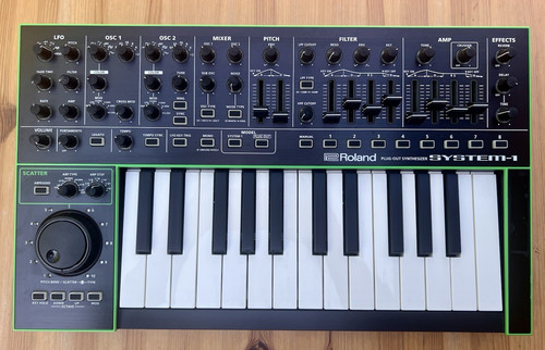 Roland system keyboard - system-1,
