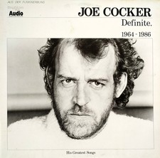 LP - JOE COCKER – "Definite 1964-1986" - Greatest Hits - DINO MUSIC 1987