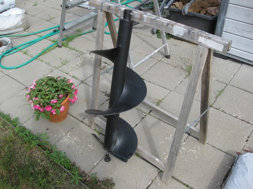 Erdbohrer bohrer erdlochbohrer - erdbohrer,