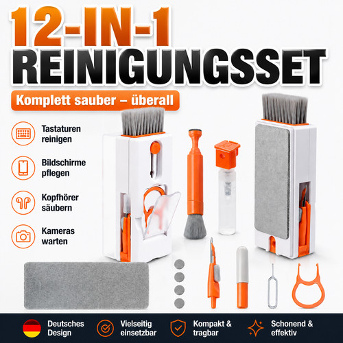 Tastatur reiniger set - tastatur,