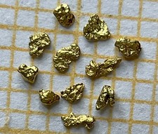 10 echte Goldnuggets