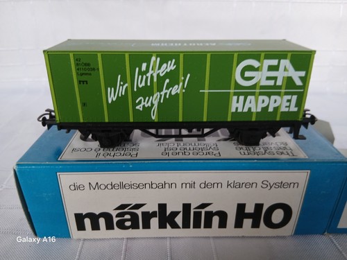 Märklin containerwagen - h0,