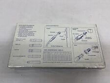 Inbus, Torx, Schlitz - 32tlg. Ratschenschraubersatz,  Stahlkassette - OVP - Text