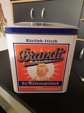 Brandt der Markenzwieback Dose gebraucht für Sammler