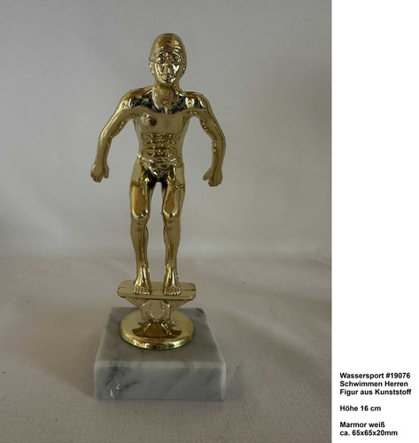 Schwimmen figur herren 16cm - figur,