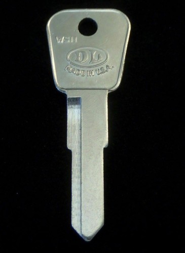 Ws11 gas cap key blank - ws11, volvo