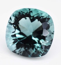 Super! 13,60 ct natürlicher Paraiba Turmalin bläulich neonblau Kupfer...