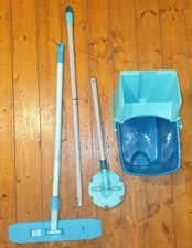 LEIFHEIT Set mit Eimer , Wischmop , Bodenwischer - 12l Eimer + IKEA Papierkorb 
