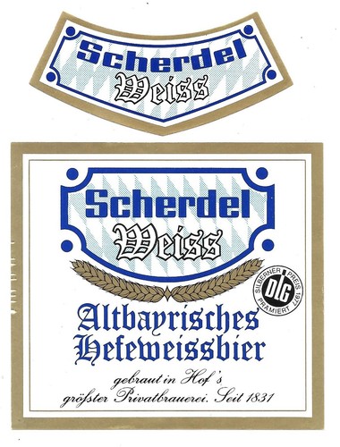 Altes bieretikett brauerei - altes,