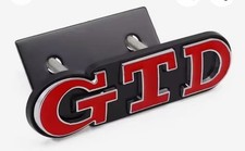Gtd kühlergrill emblem - gtd,