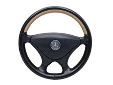 Lenkrad Leder Schwarz / Beige passt für MERCEDES-BENZ  SLK (R170) 200 KOMPRESSOR