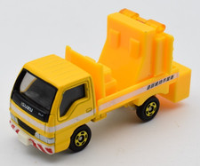 Tomica #83 Isuzu ELF LKW gelb Baustellenfahrzeug. 1:68 Takara Tomy Japan