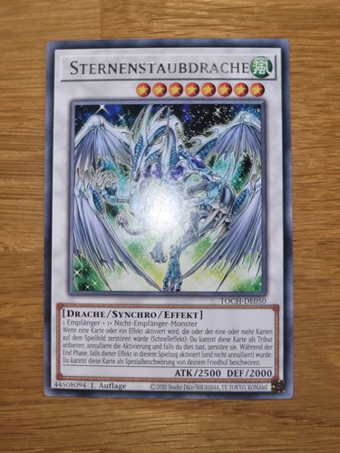 Oh sternenstaubdrache - yu-gi-oh,