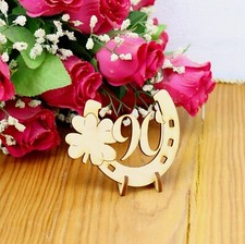 90 Geburtstag Hufeisen mit