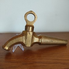 Antiker Messing Fasshahn