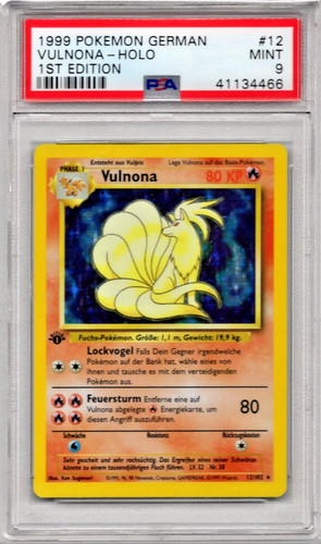 1999 pokemon vulnona holo - 1999, |