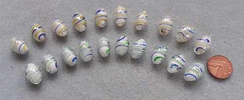 Handgemachte lampwork perlen - handgemachte,