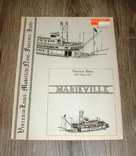 @ Modell Bauplan Schaufelraddampfer "Marieville" @
