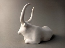 MCM Porzellanfigur Tierplastik A. Thiele Schaubach Kunst Wallendorf W1764 Lichte