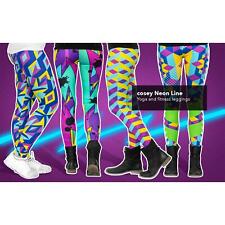 cosey - Neon Line Leggings - knallige Farben- in verschiedenen leuchtend bunten 