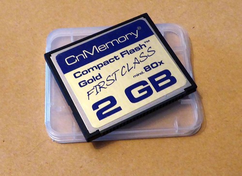 Compact flash card - 2,