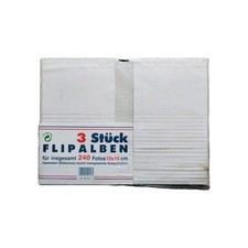 3 Stück Flipalben für
