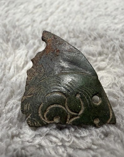 Antikes bronzestück mit - antikes,