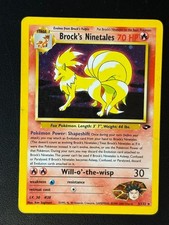 Brock´s Ninetales 3/132 Gym