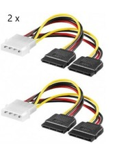 2x SATA Y-Kabel Stromkabel