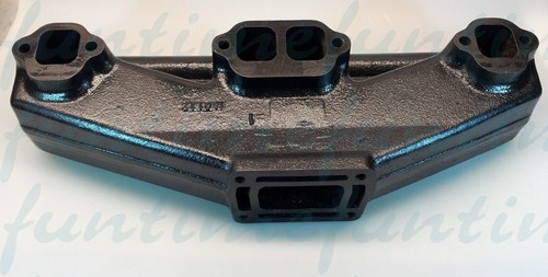 Auspuffsammler für omc l - auspuffsammler,