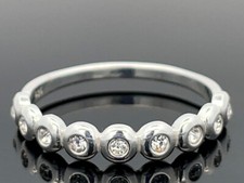 RING GR. 15,5 (CA.49) 925/-SILBER  MIT ZIRKONIA SCHMUCKJAGD