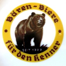 BÄREN BIERE = Antiker Ascher