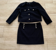 ESPRIT Damen Bouclé Kostüm