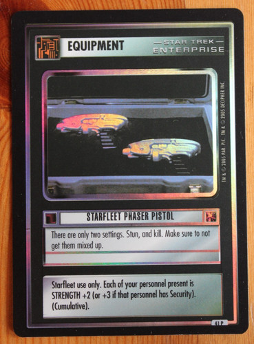 Star trek ccg enterprise - star,