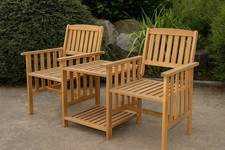 2-Sitzer-Gartenbank mit