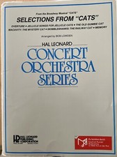 SELECTIONS FROM ”CATS” Bob Lowden •Hal Leonard Concert Orchestra series Noten