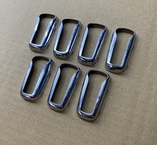 7x ORIGINAL C107 W116 W114 W115 C114 Chrom Fuß Halter Angst Not Halte Griff