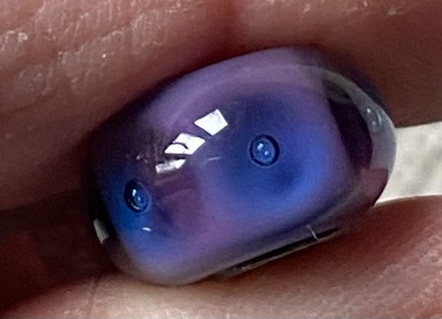 Trollbeads glasbead lila - trollbeads, glasbead,