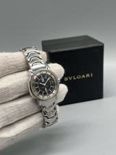 BVLGARI "SOLOTEMPO" | STAINLESS STEEL DATE QUARTZ DAMENUHR | D6149 | +BOX - F.1