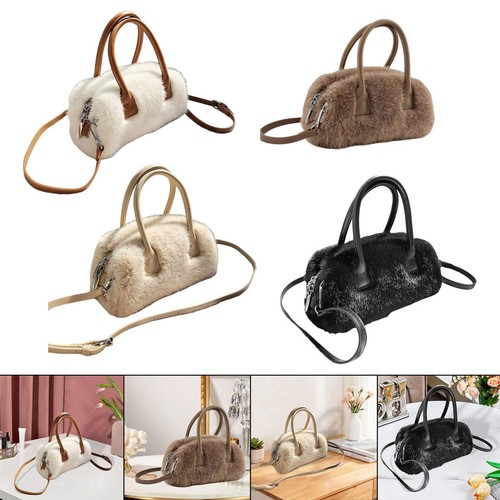 Plüschhandtasche mit
